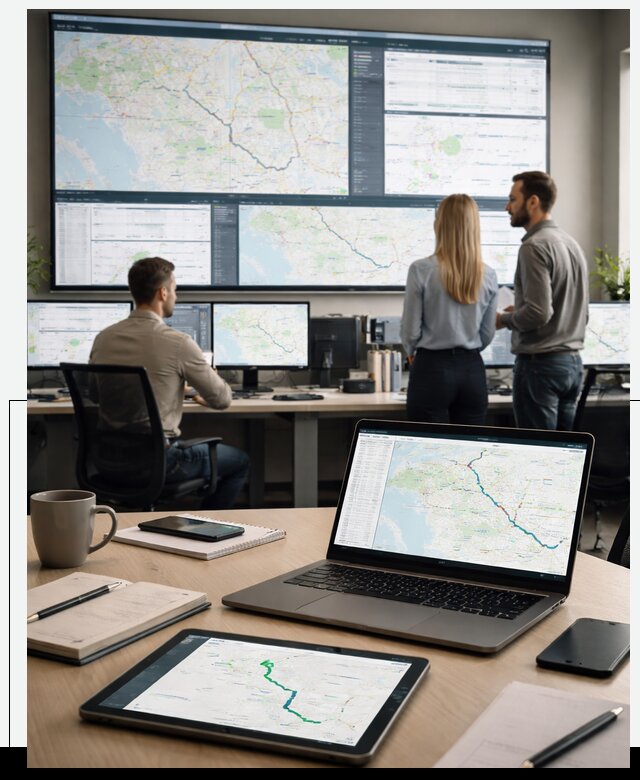 Трекинг грузов и Fleet Management, мониторинг автопарка в Югорске