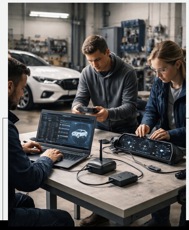 Разработка Connected Car и ПО для автопрома в Югорске