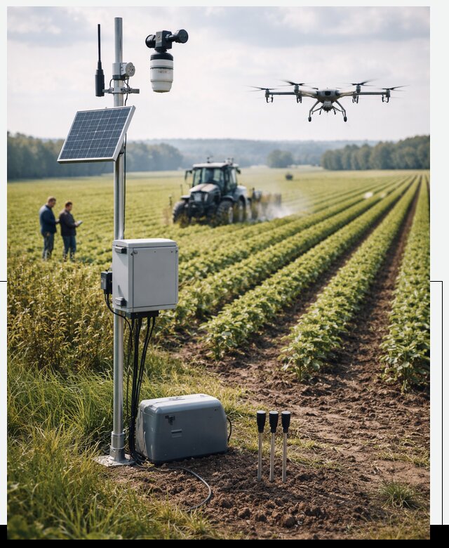 Разработка IoT мониторинга полей в Югорске от 8679 р. | АвикейЮгр